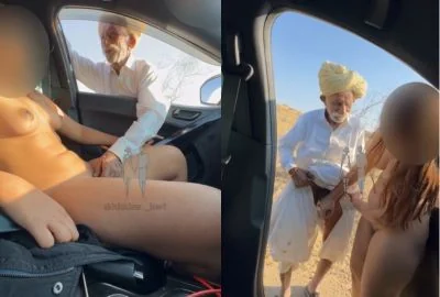 Nude Biwi Ne Rajasthani Aadmi Ke Saath Bahar Chudwaya