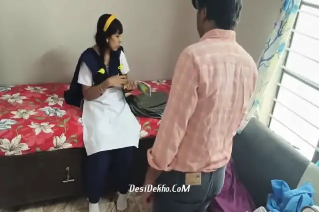 Padhne Gayi Bachi ki Teacher Ne apna lund chusa k chodh diya